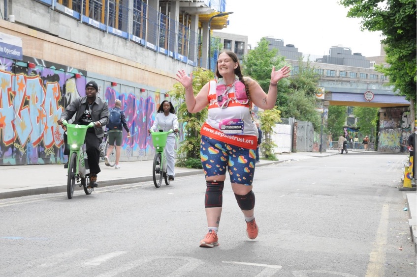 Kirsty running for charity